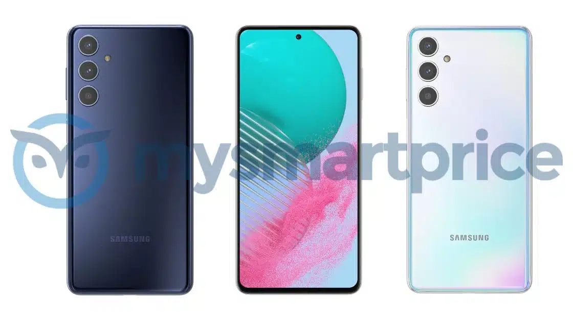 Galaxy M54 5G renders