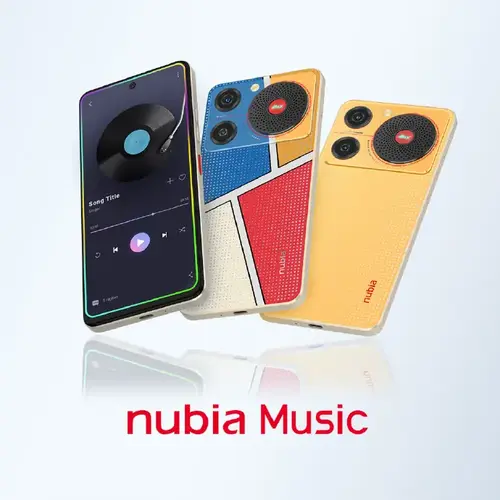 Nubia Music rendering 