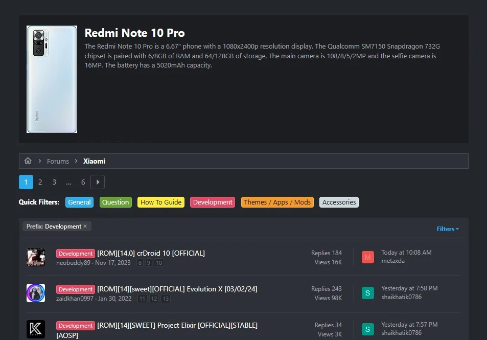 redmi note 10 pro xda forum
